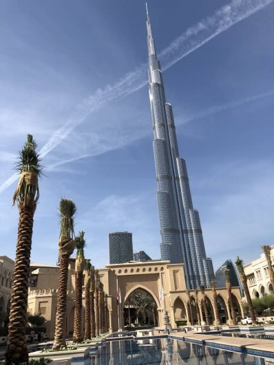 uitzicht Burj Khalifa Dubai | Spauwen Travel